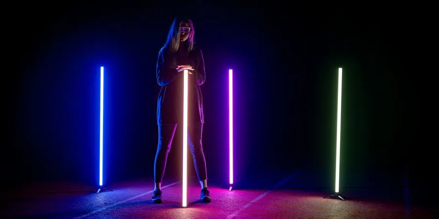 Lampa LED Newell RGB Kathi Max